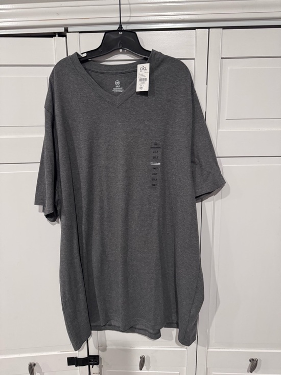 Harbor Bay Other - Harbor Bay Men's V-Neck Short Sleeve Shirt - Charcoal
